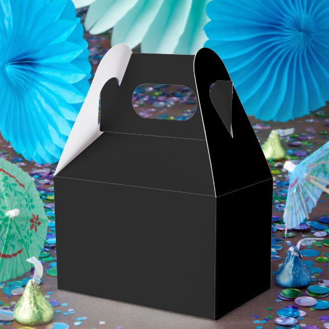 Personliga svarta presentaskar med gavel – 4x2,5x5 (Part)