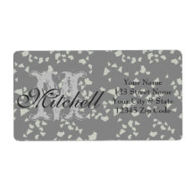 Personliga terrazzo fraktadressetiketter