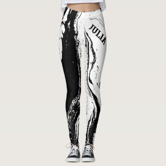 Personliga Trendiga Abstrakt Design Leggings