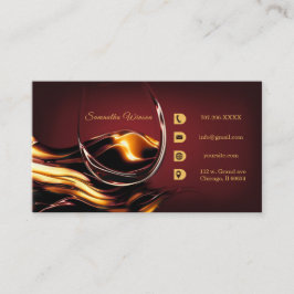 Personliga visitkort Vin