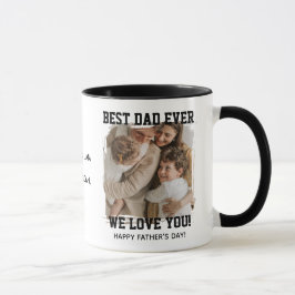 Personligad Bästa Pappa Någonsin Fars Dagen Foto P Mugg