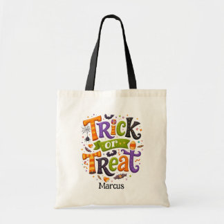 Personligad Trick or Treat-påse Tygkasse