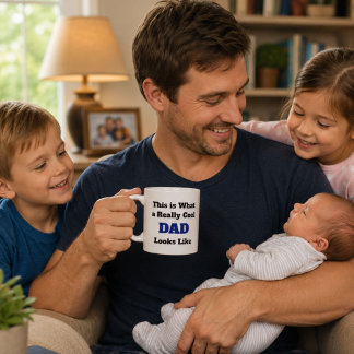 Personligadriktad Supercool Pappa Ser Ut Som Kaffe Kaffemugg