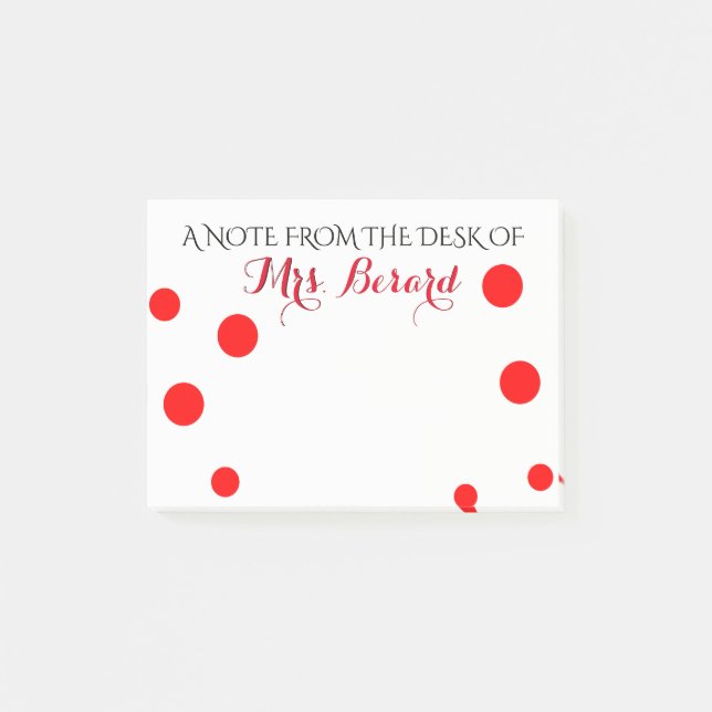 PERSONLIGANTECKNINGSBLOCK FRÅN SKRIVBORDET AV POST-IT BLOCK (Framsida)