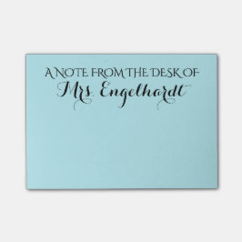 PERSONLIGANTECKNINGSBLOCK POST-IT BLOCK