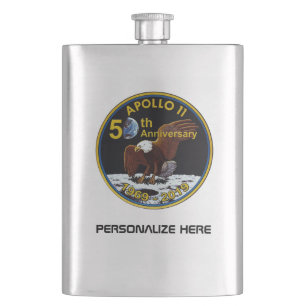 PersonligApollo 11 50th årsdag Fickplunta