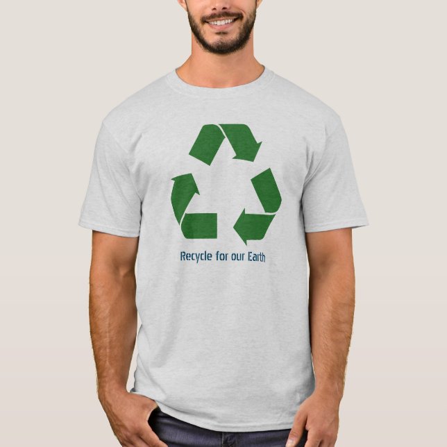 Personligåtervinnautslagsplats T Shirt (Framsida)