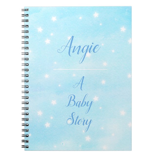 Personligbabyjournal Anteckningsbok (Framsidan)