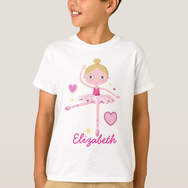PersonligBallerina A T-shirt (Framsida)