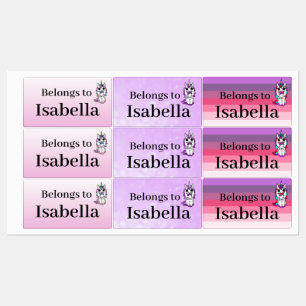 Personligbarns etiketter