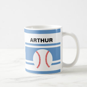 Personligbaseballkaffe koppar