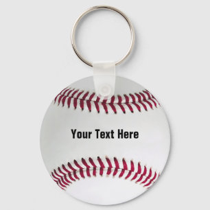 Personligbaseballnyckelring Nyckelring