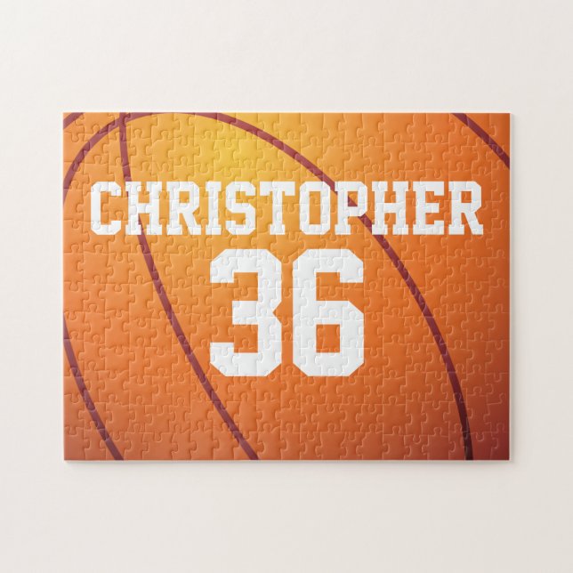 Personligbasket Pussel (Horisontell)