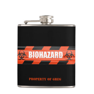 PersonligBiohazardflaska Fickplunta