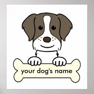 PersonligBrittany Spaniel Poster