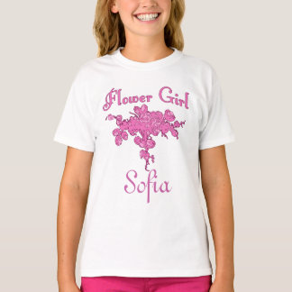 PersonligBRUDTÄRNA med den stora rosa buketten Tee