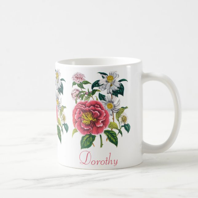 PersonligCamellias Kaffemugg (Höger)