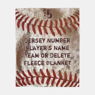 Personligcoolan smutsar ner baseballullfilten fleecefilt