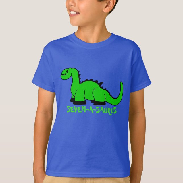 PersonligDinosaurFödelsedag-En-Saurus Tröja (Framsida)