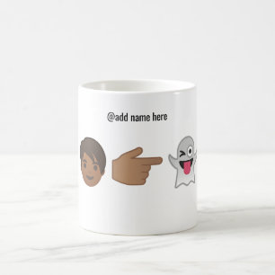 PersonligEmoji mugg är du min bu