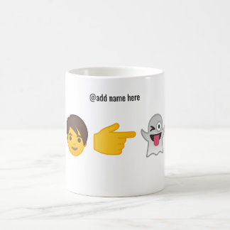 PersonligEmoji mugg | är du min bu
