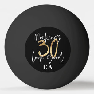 personligen 30års födelsedag initialer föredrar pingisboll