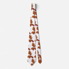 Personligen Acorn Autumn Färg Slips