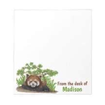 Personligen Adsible Red Panda Kids