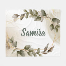 Personligen Anpassat namn för vattenfärgen Grönt o