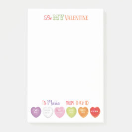 Personligen Anteckningar i konversationsvarv Post-it Block