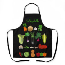 Personligen Apron, färska Veggies