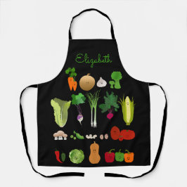 Personligen Apron, färska Veggies
