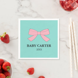 Personligen BABY Reveal Sprinkle Shower Pappersservett