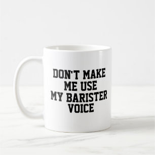 Personligen Barrister Kaffemugg