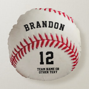 Personligen Baseball Player Namn nummer Rund Kudde