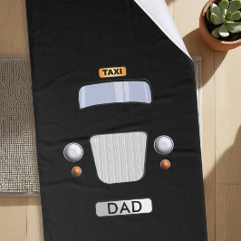 Personligen Bath Towel, från det fina svarta Taxi-