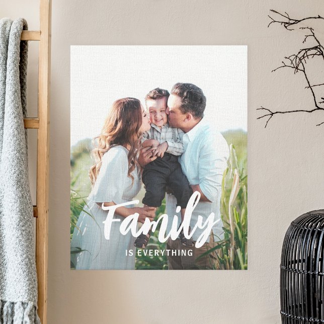 Personligen Beloved Caption Photo Wrapped Canvas (Skapare uppladdad)