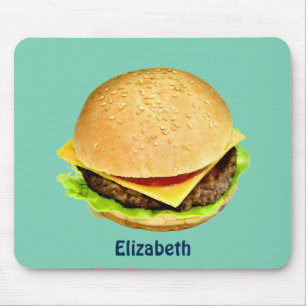 Personligen Big Juicy Cheeseburger Photo Musmatta