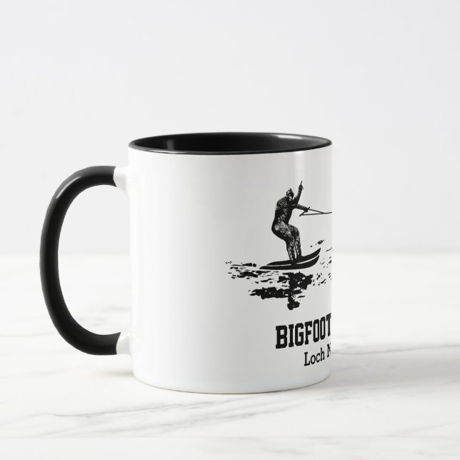 Personligen Bigfoot och Nessie Loch Ness Mugg (Vänster)