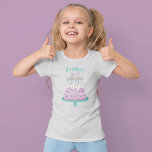 Personligen "Birthday Girl" T Shirt<br><div class="desc">Utformning av barns födelsedag party.</div>