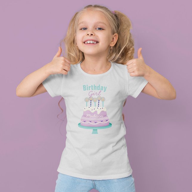 Personligen "Birthday Girl" T Shirt (Skapare uppladdad)