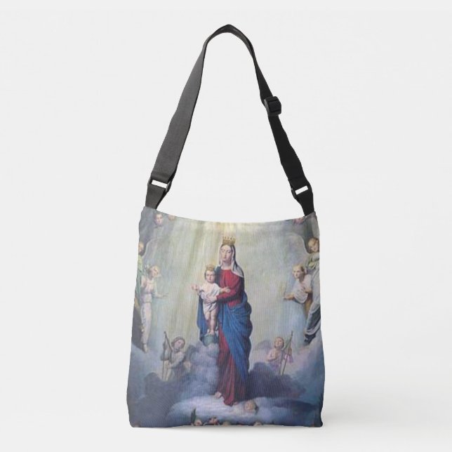 Personligen Blsed Virgin Mary Axelväska (Framsida)