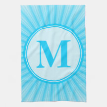 Personligen Blue Sol Monogram