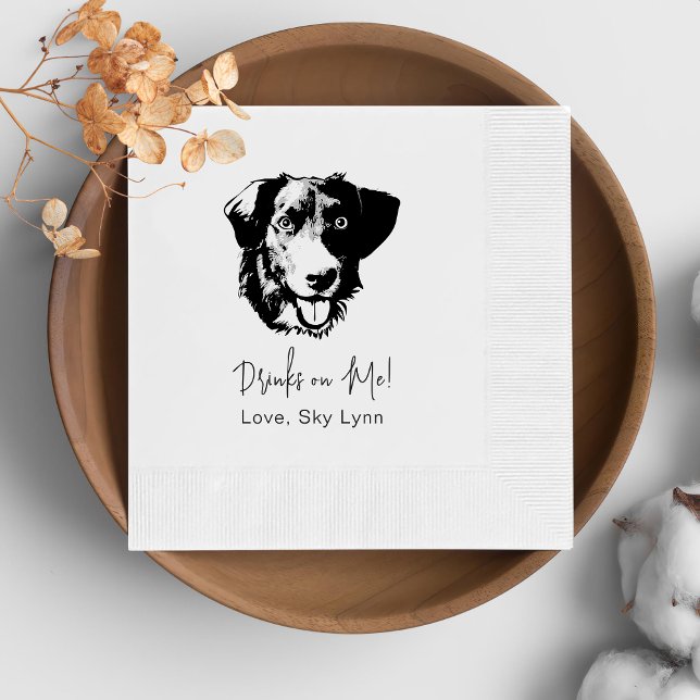 Personligen Borador Drink åt mig Pappersservett (Skapare uppladdad)