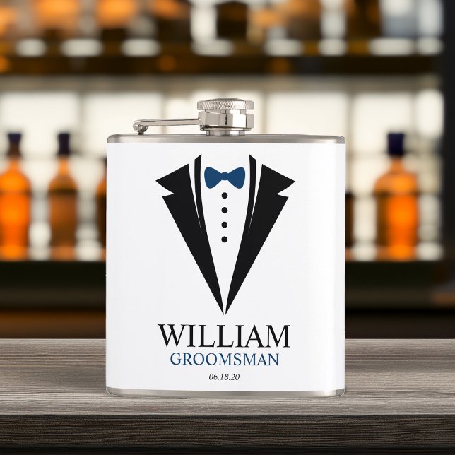 Personligen Bow Tie Tuxedo "Groomsman" Fickplunta (Skapare uppladdad)