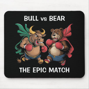 Personligen Bull och Bear Musmatta