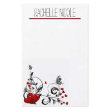 Personligen Butterflies och Hearts