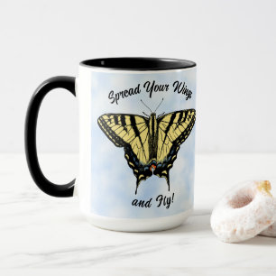 Personligen Butterfly från sydvästra Gulten Mugg