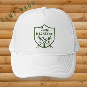 Personligen Camp Bachelorette Retro Badge Keps