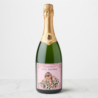 Personligen Champagne i födelsedagspresent Fotoeti